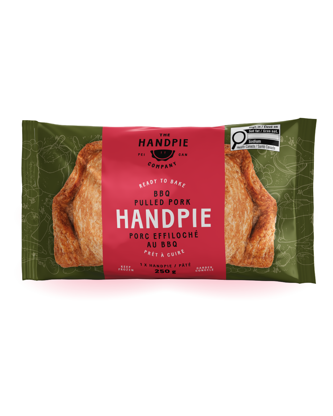 BBQ Pulled Pork Handpie package photo