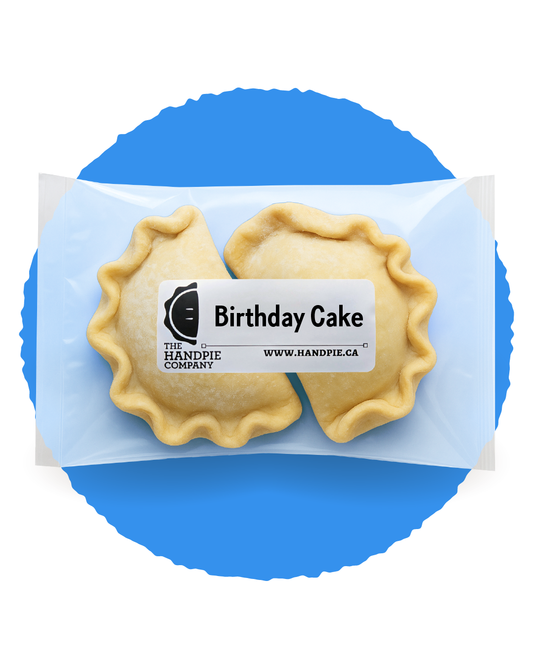 Birthday Cake Handpies in their packaging