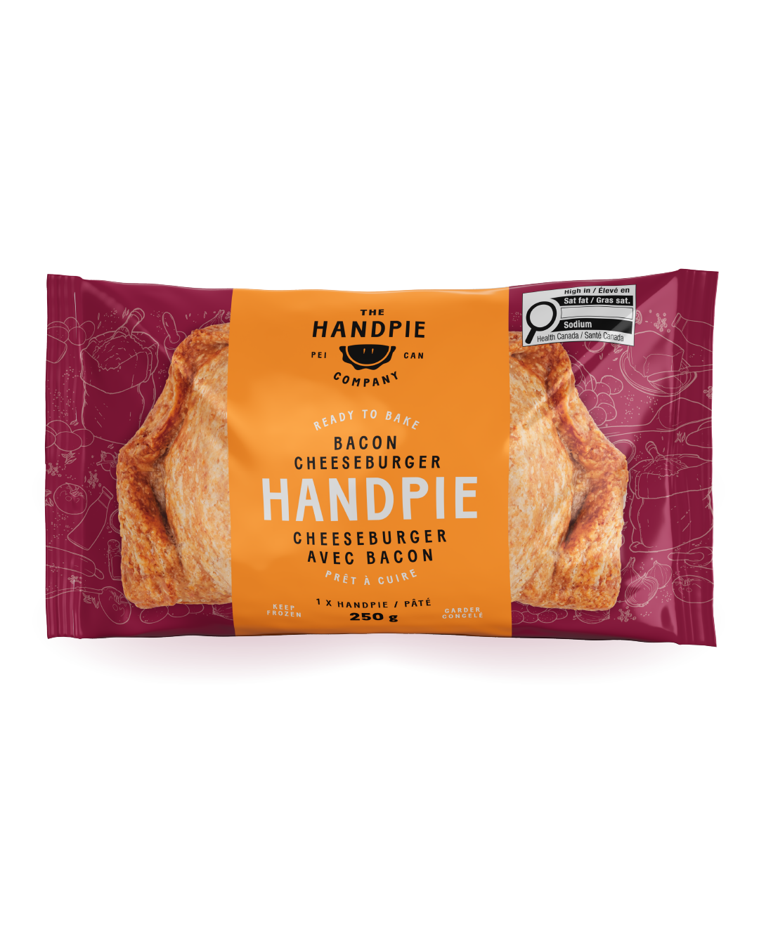 Cheeseburger Handpie package photo
