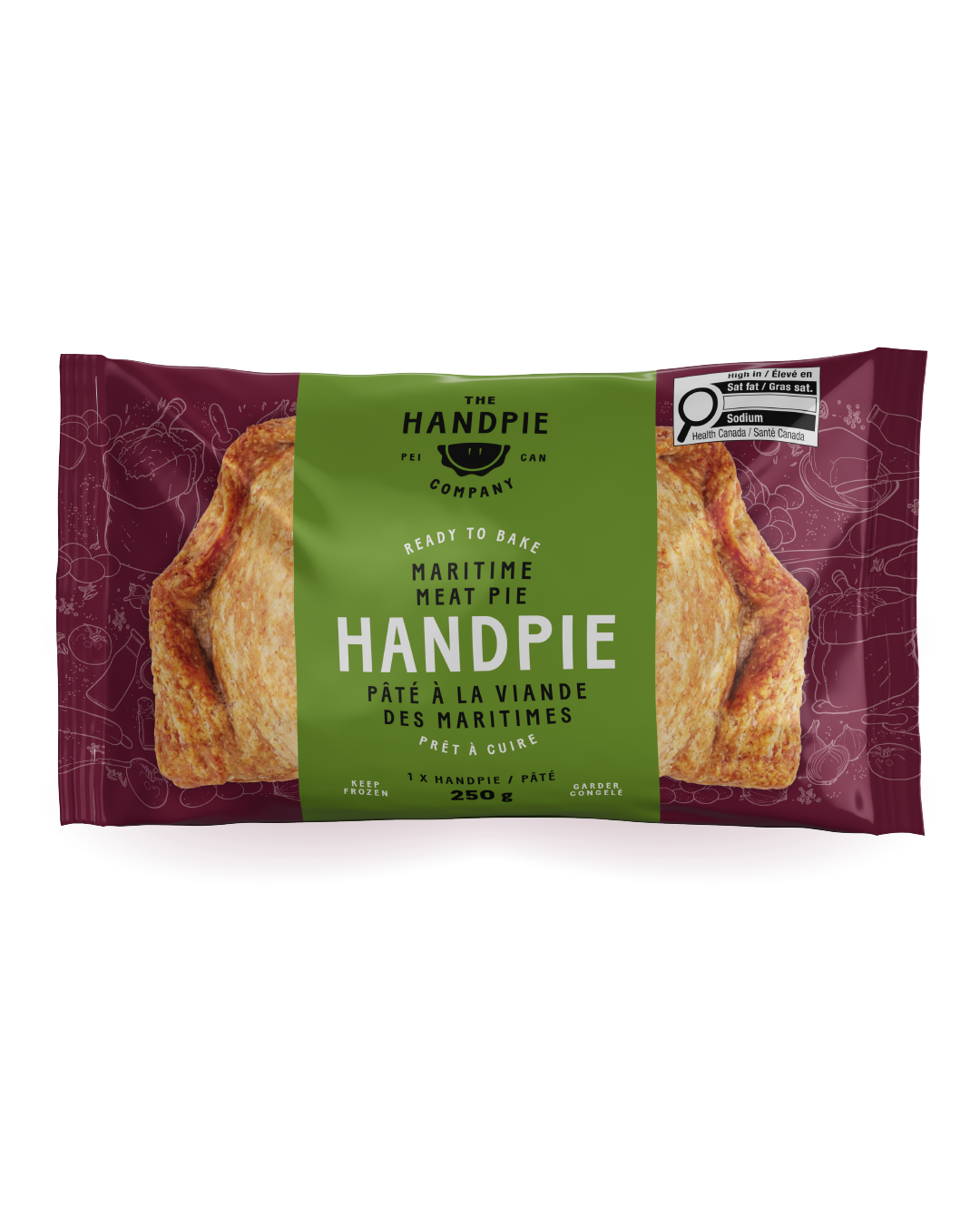 Maritime Meat Pie Handpie package