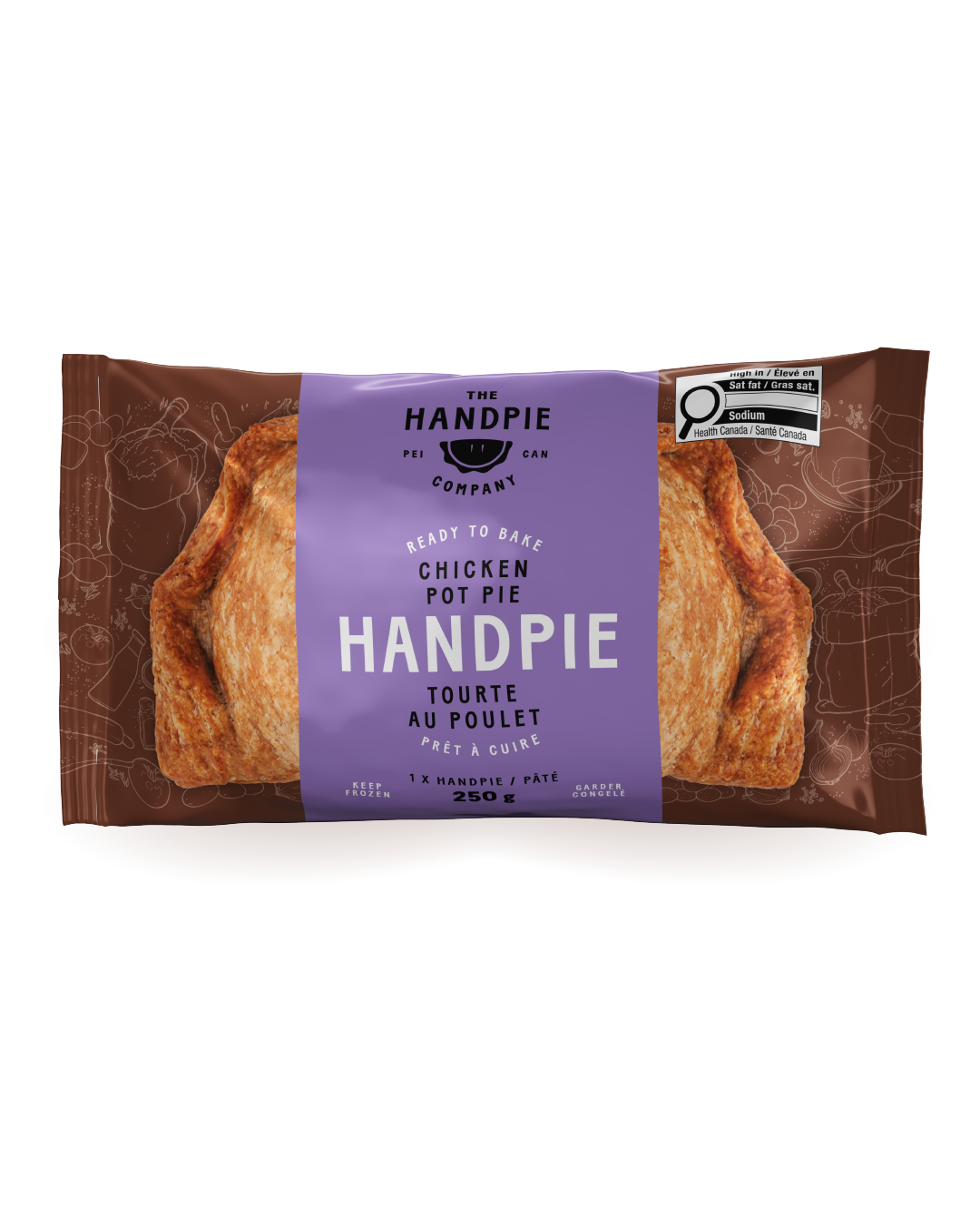 Chicken Pot Pie Handpie