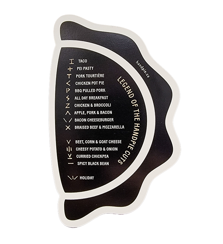 Handpie Cut Legend Magnet